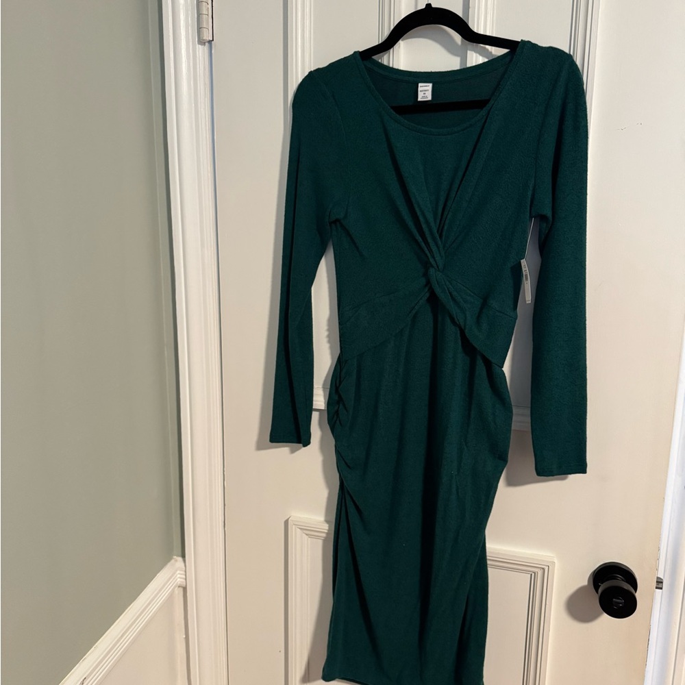 NWT Green Long Sleeve Dress